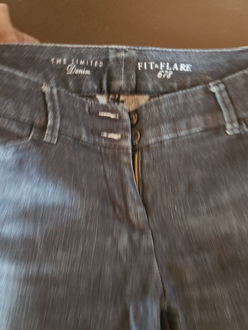 The Limited Black Fit & Flare Jeans